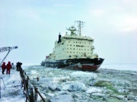 Причал №1 Морского терминала Чайка (морской порт Диксон)