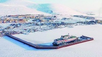 Гидротехнические сооружения плавучей атомной теплоэлектростанции (г. Певек)